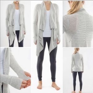 Lululemon Live Healthy wrap sweater